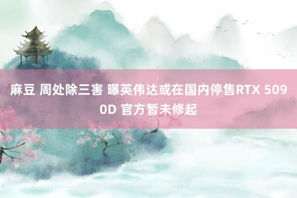 麻豆 周处除三害 曝英伟达或在国内停售RTX 5090D 官方暂未修起